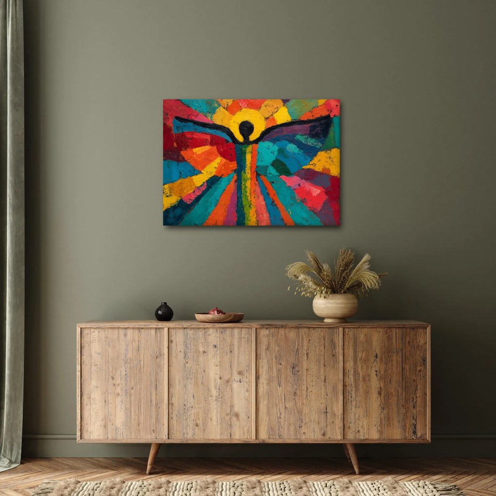 Tablou - Înger pictat (70x50 cm)