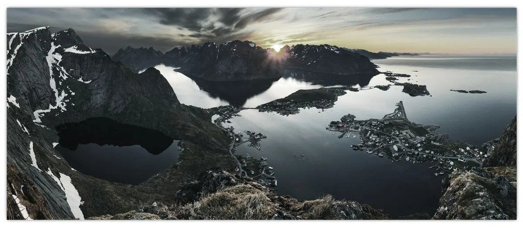 Tablou - Munții norvegieni (120x50 cm)