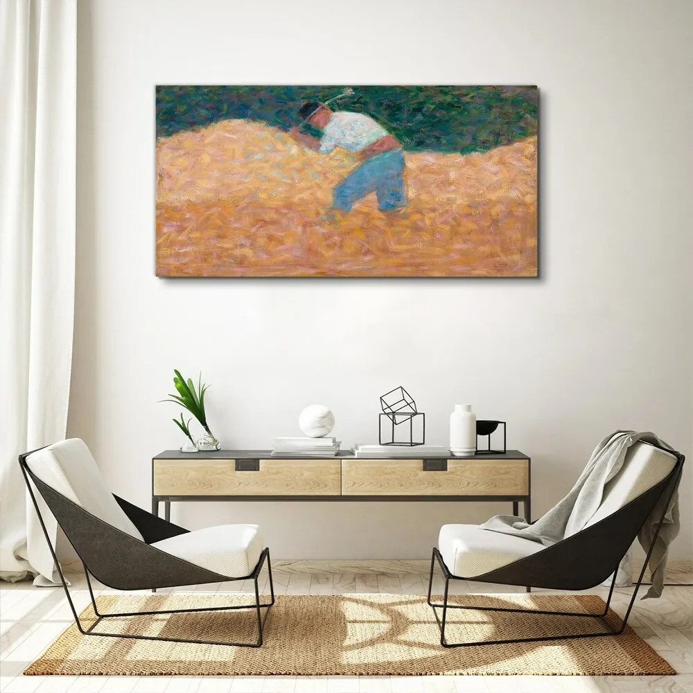 Tablou canvas Spărgător de pietre Seurat