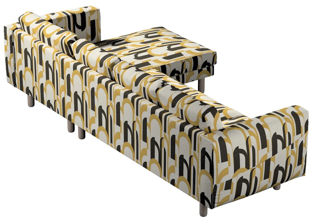 Husă pentru canapeaua Norsborg cu 4 locuri și șezlong Norsborg