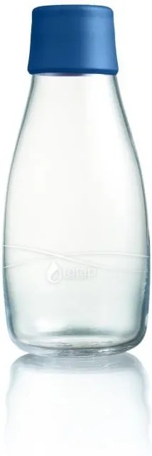Sticlă cu garanție pe viață ReTap, 300 ml, albastru închis