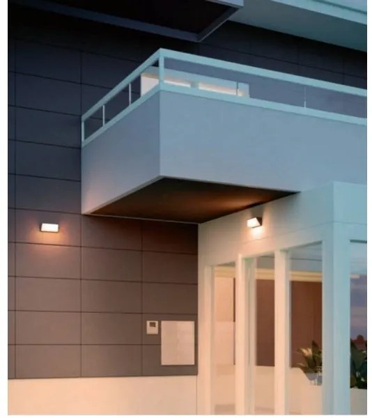 Aplică LED de exterior SPECTRA LED/17W/230V IP54 gri Redo 90238