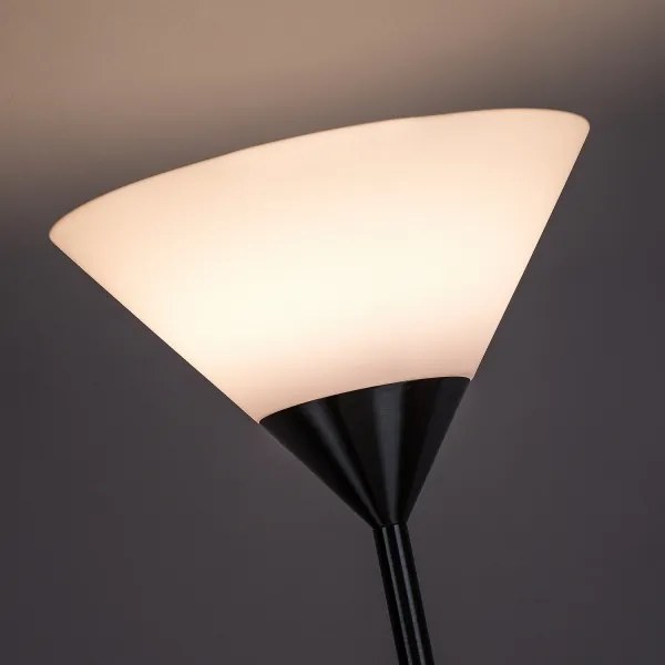 Brilagi - Lampă de podea ARIANA 1xE27/100W/230V + 1xE14/25W crom mat