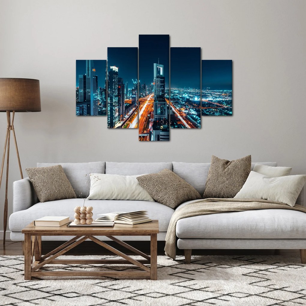 Tablou - Noaptea la Dubai (150x105 cm)