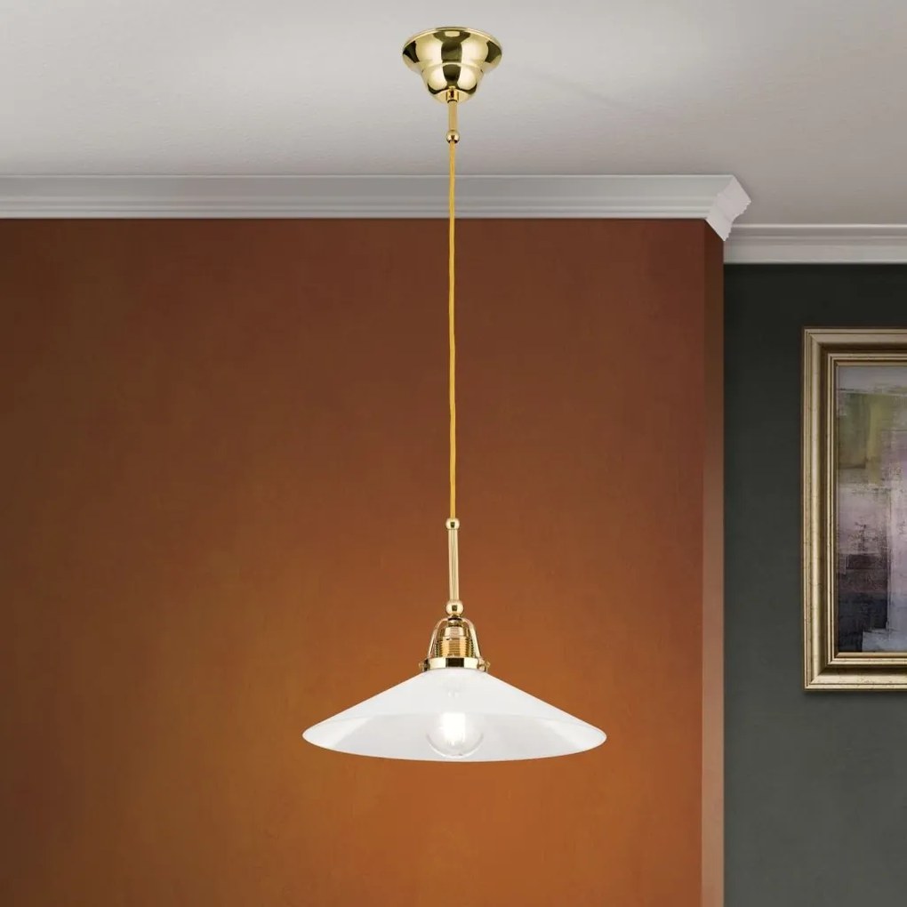 Lustra, Pendul realizat manual design rustic ARTDESIGN, alama lucioasa