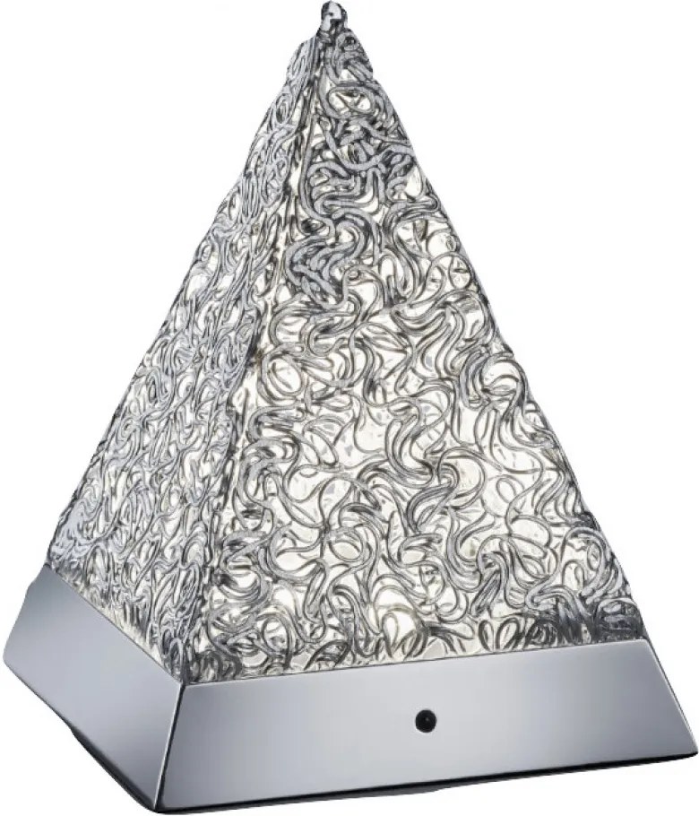 Trio PAUL R52241106 Lampa de masa de noapte aluminiu aluminiu incl. 1 x SMD, 5,5W, 3000K, 430Lm 430lm 3000K IP20 A+