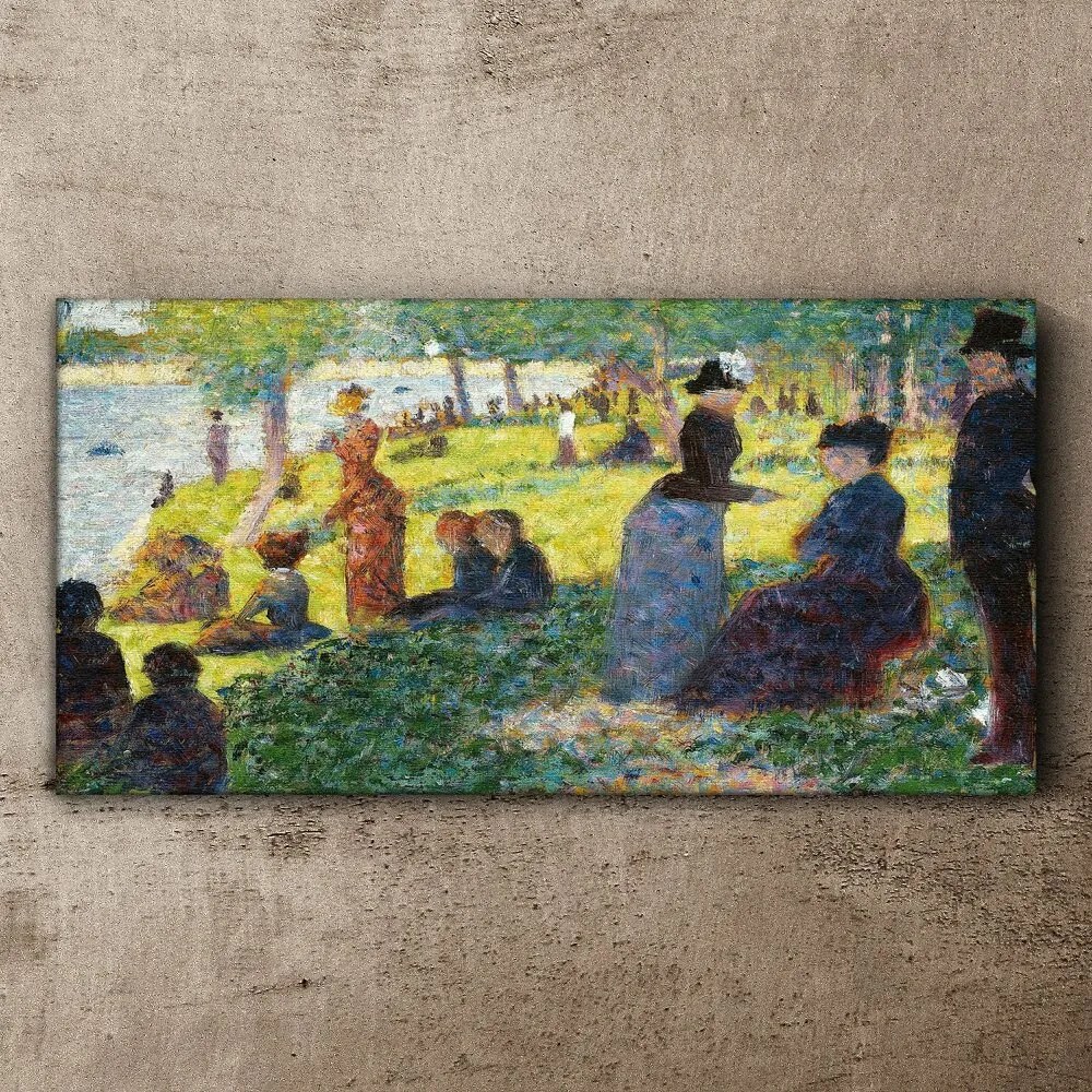 Tablou canvas La Grande Jatte Seurat
