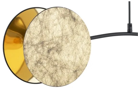 Lustră pe cablu MOTIF 2xE27/15W/230V auriu