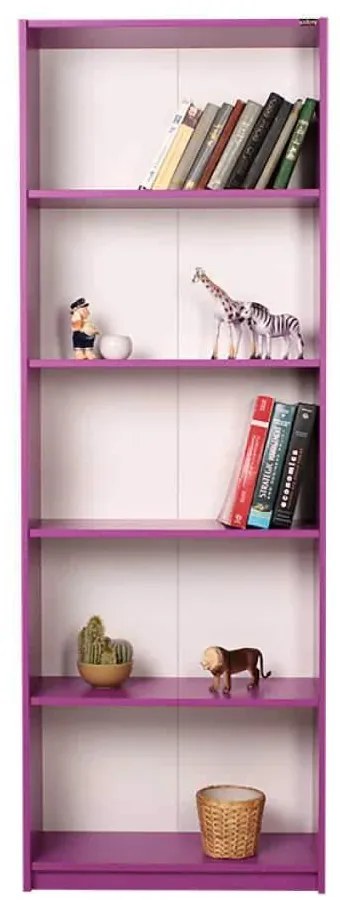Biblioteca Adore Modern, 5 rafturi, 64x182x26 cm