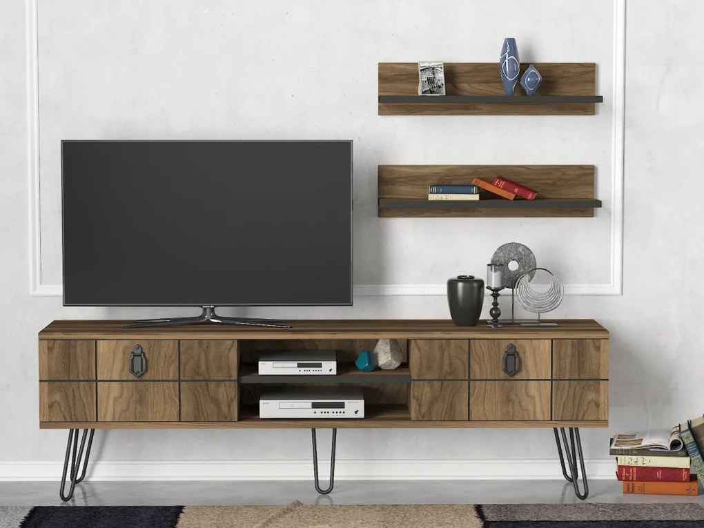 Comoda TV Rialto - Walnut