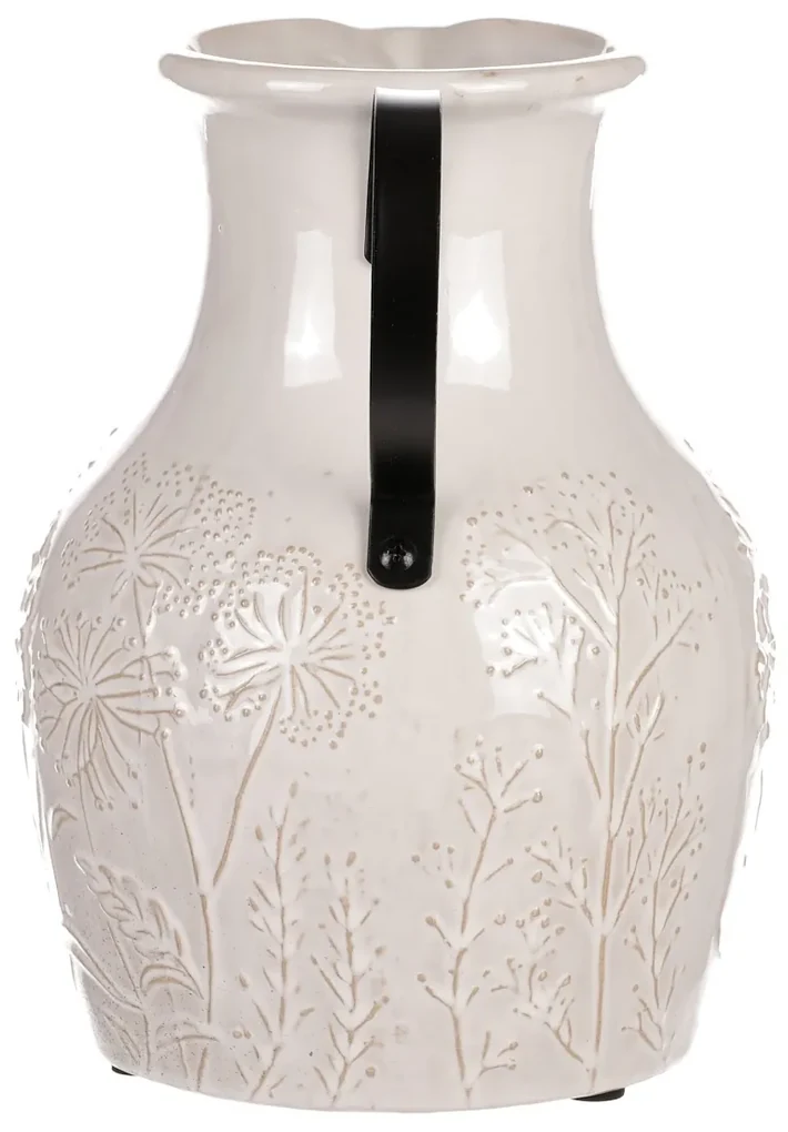 Vază/crafă Flores, 21 x 26 x 17 cm,  ceramică