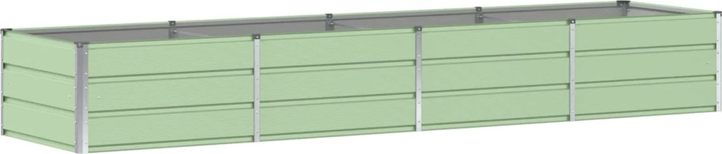 vidaXL Jardinieră Verde 320 x 80 x 45 cm Oțel