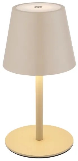 Globo 58488S - Lampă LED de exterior VANNIE 3W/5V, reglabilă prin atingere, cu baterie reîncărcabilă 1800 mAh, IP54