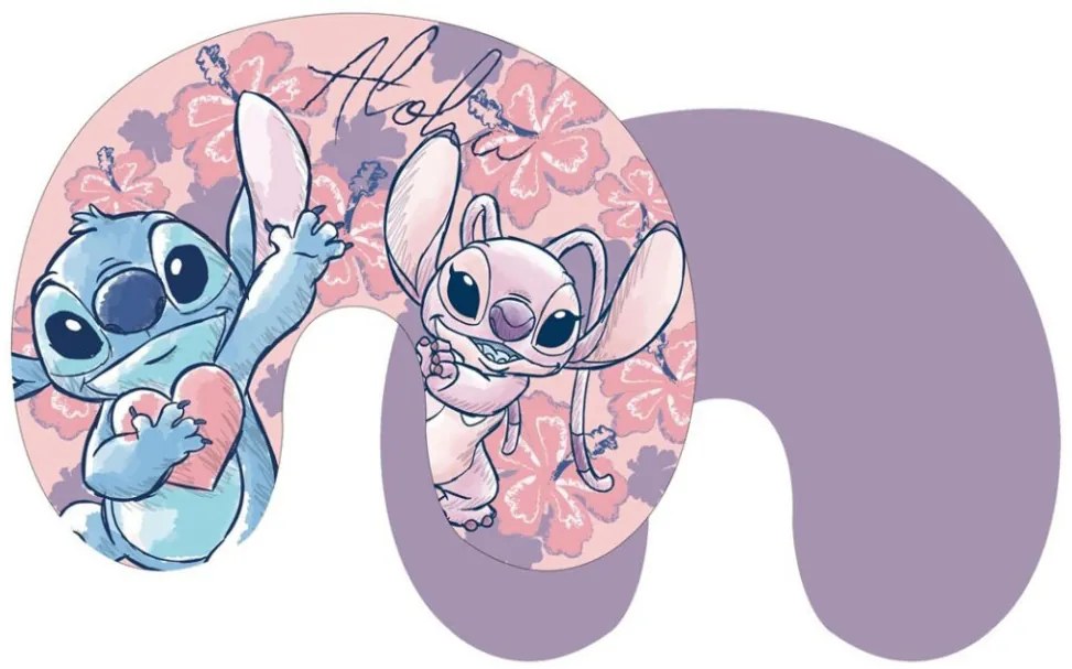 Disney Lilo și Stitch Angel pernă de călătorie, pernă de gât