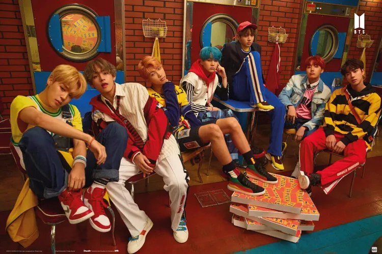 Poster BTS - Pizza