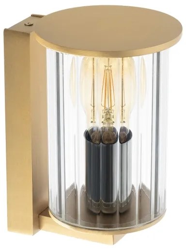 Aplică de exterior Argon 8752 NORFOLK 1xE27/15W/230V IP44 auriu