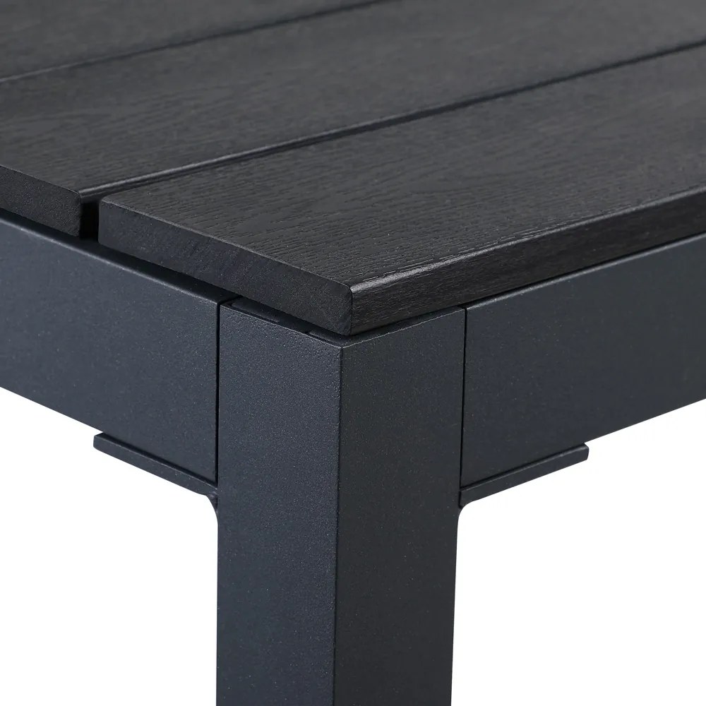 Deuba Set de grădină Bern 1+6 din aluminiu - antracit WPC