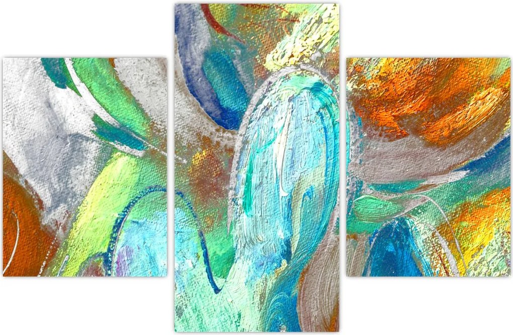 Tablou - Abstract colorat (90x60 cm)