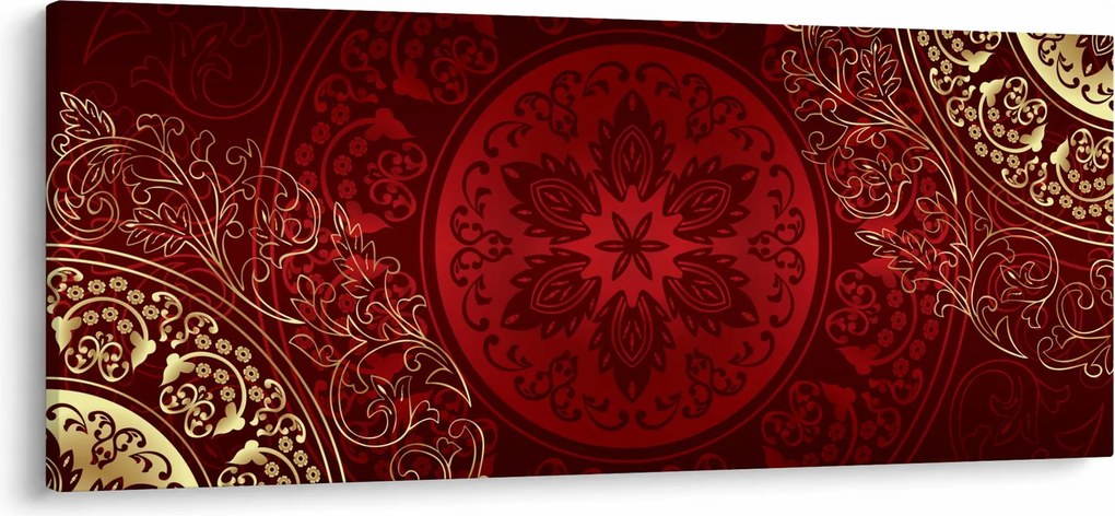 Tablou - Mandale aurii (120x50 cm)