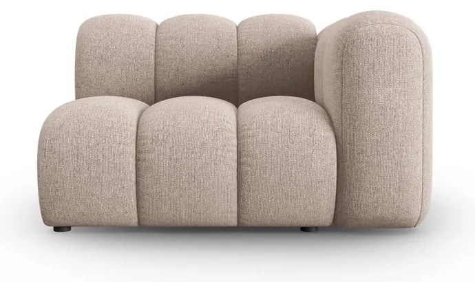 Modul pentru canapea bej (cu colț pe partea dreaptă) Lupine – Micadoni Home