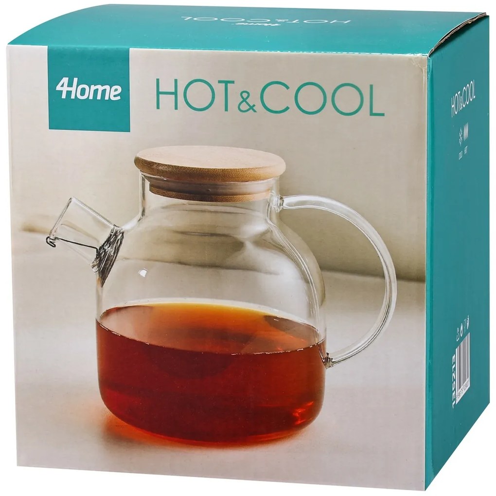 Ceainic 4Home Bamboo Hot&Cool, 1,2 l