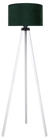 Lampadar VELVET 1xE27/60W/230V alb/verde Brilagi