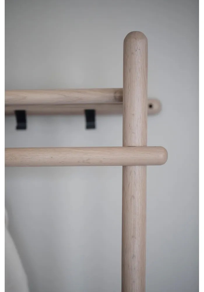 Set pentru hol în culoare naturală din lemn masiv de stejar Milford - Rowico