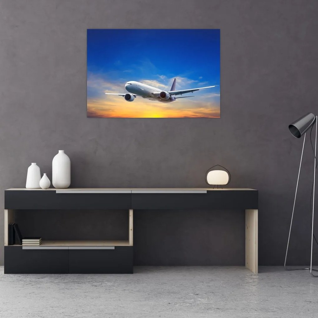 Tablou cu avion (90x60 cm)