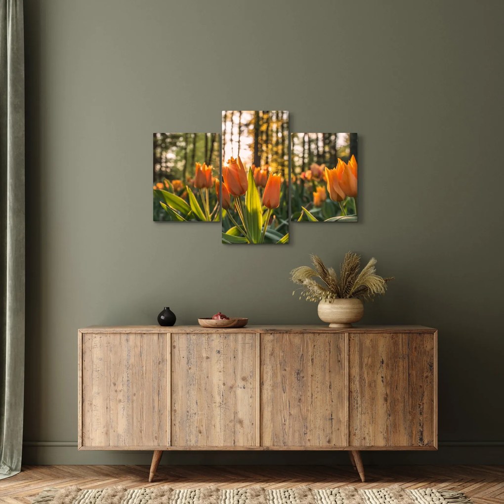 Tablou - florile lalelelor (90x60 cm)