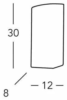 Aplică Kolarz 218.62 CASABLANCA 1xE27/60W/230V alb