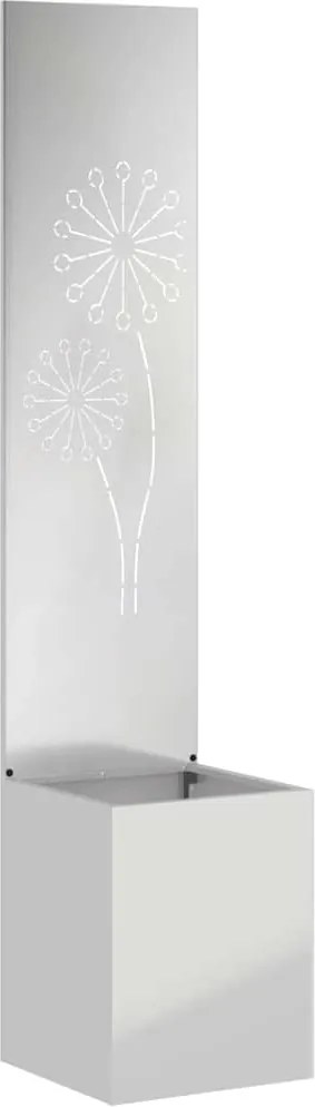 vidaXL Ecran de intimitate pentru grădină Argintiu 32 x 140 cm