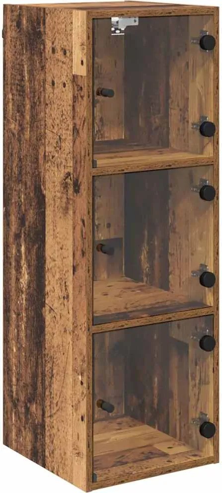 vidaXL Dulap de perete Lemn Vechi 35 x 37 x 102 cm Lemn compozit