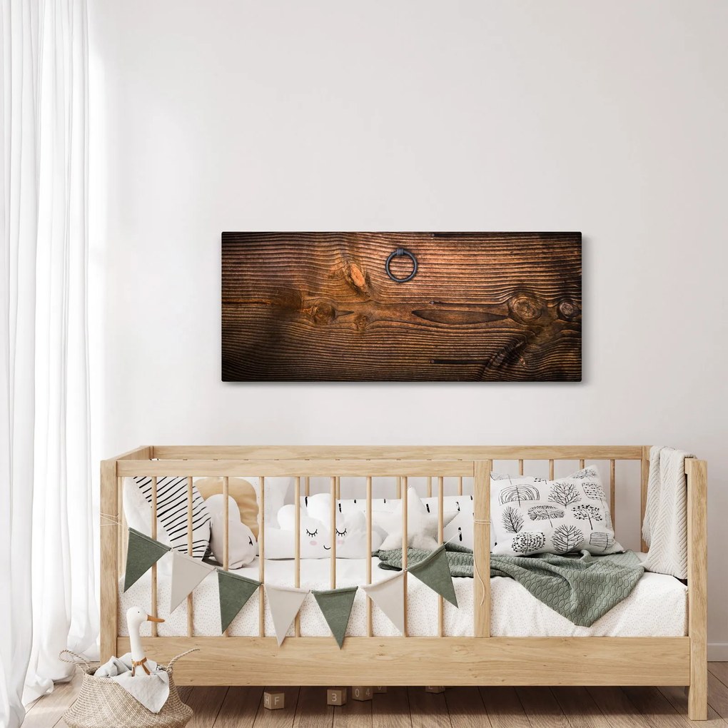 Tablou textura lemnului (120x50 cm)