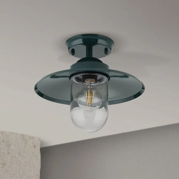 Lustră aplicată de exterior Orion AL 11-1317 EDWARD 1xE27/60W/230V IP44 verde