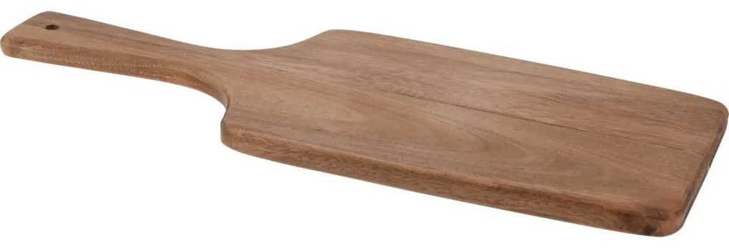 Tocător din lemn de acacia cu mâner 42 × 16 × 1,6cm
