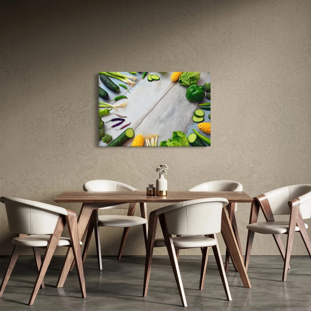 Tablou legumele (90x60 cm)