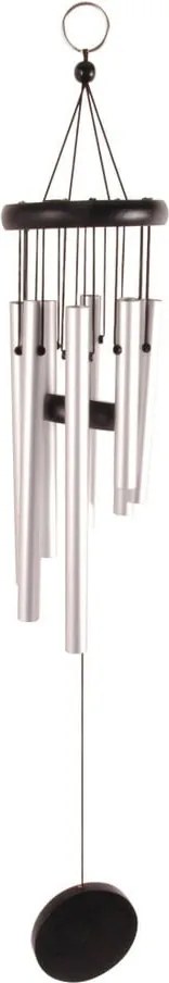 Clopoței de vânt Esschert Design, înălțime 56,5 cm, argintiu