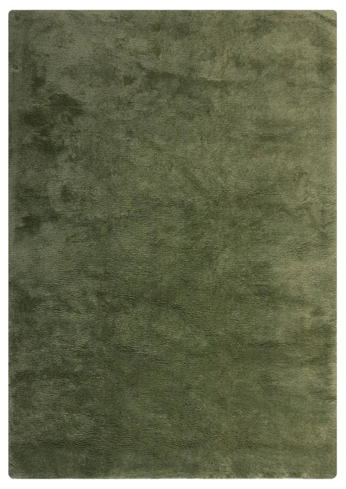 Blană verde-închis sintetică 160x230 cm Faroe Wool Look Fur – Flair Rugs