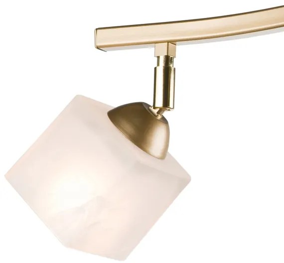 Spot KLARA 2xE14/60W/230V auriu