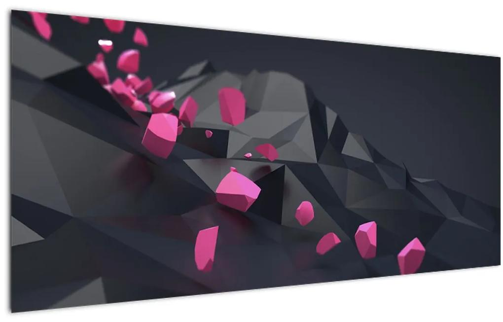 Tablou 3D abstracție (120x50 cm), în 40 de alte dimensiuni noi