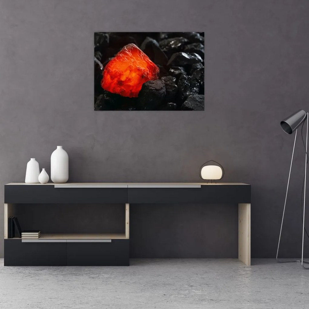 Tablou - Mineral strălucitor (70x50 cm)