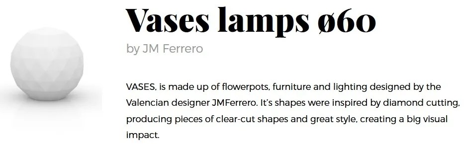 CORP DE ILUMINAT LED RGB DECORATIV VASES LAMPS 60cm