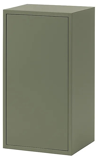Boxie 1 ușă dulap de perete 80x40x37 cm verde