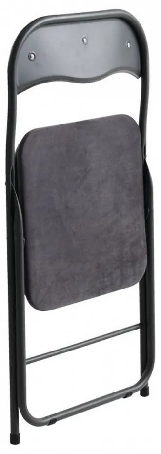Scaun pliabil pentru living, bucatarie si camping HouseXL™ Brown Folding Chair 2800, Dimensiuni 43X45X78 cm, Design ergonomic, Picioare metalice,