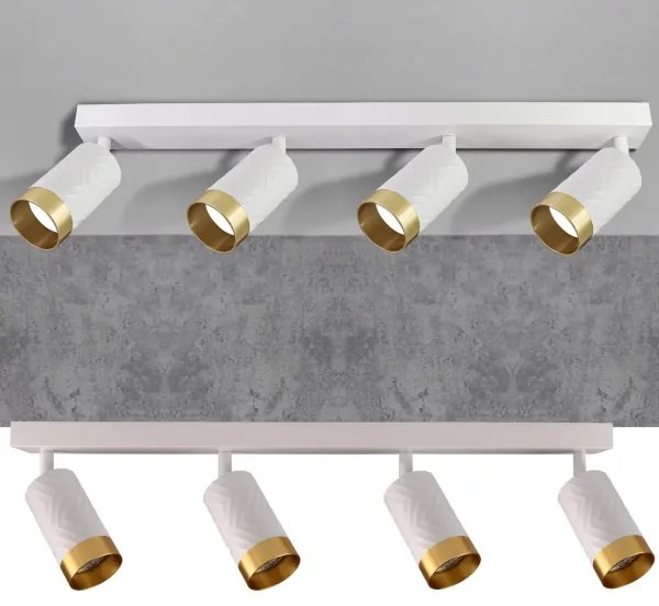 Spot ARRAS 4xGU10/10W/230V alb