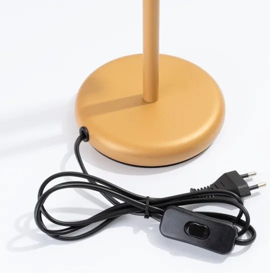 Lampă de masă Sollux SL.1470 PASTELO 1xG9/8W/230V auriu