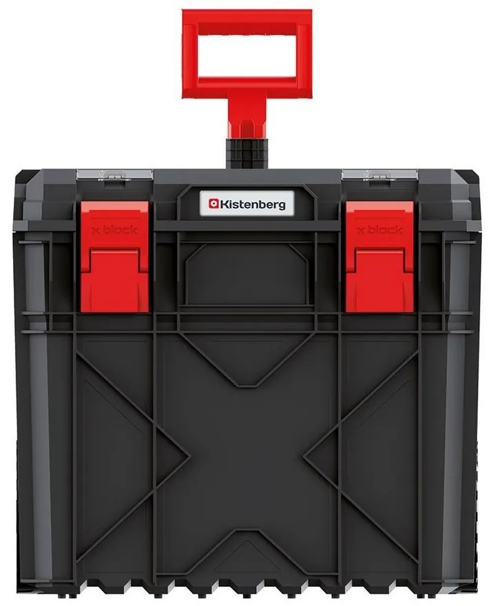 Valisa cu roti A, 51 cm, organizator, negru