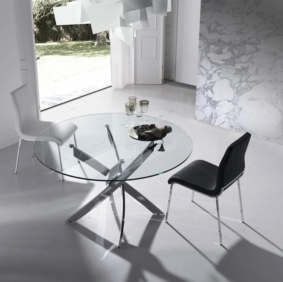 Masa rotunda design modern Veola, 130cm AC-F2133-130