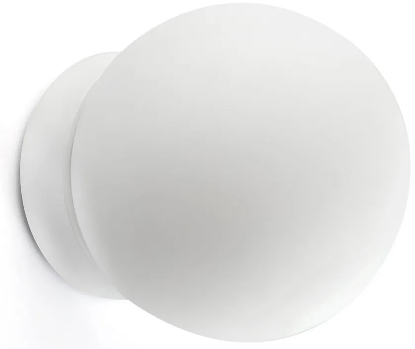 Aplica LED pentru baie IP44 PING D-10cm alba