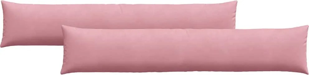vidaXL Perne pentru canapea 2 pcs Roz 200 x 40 cm